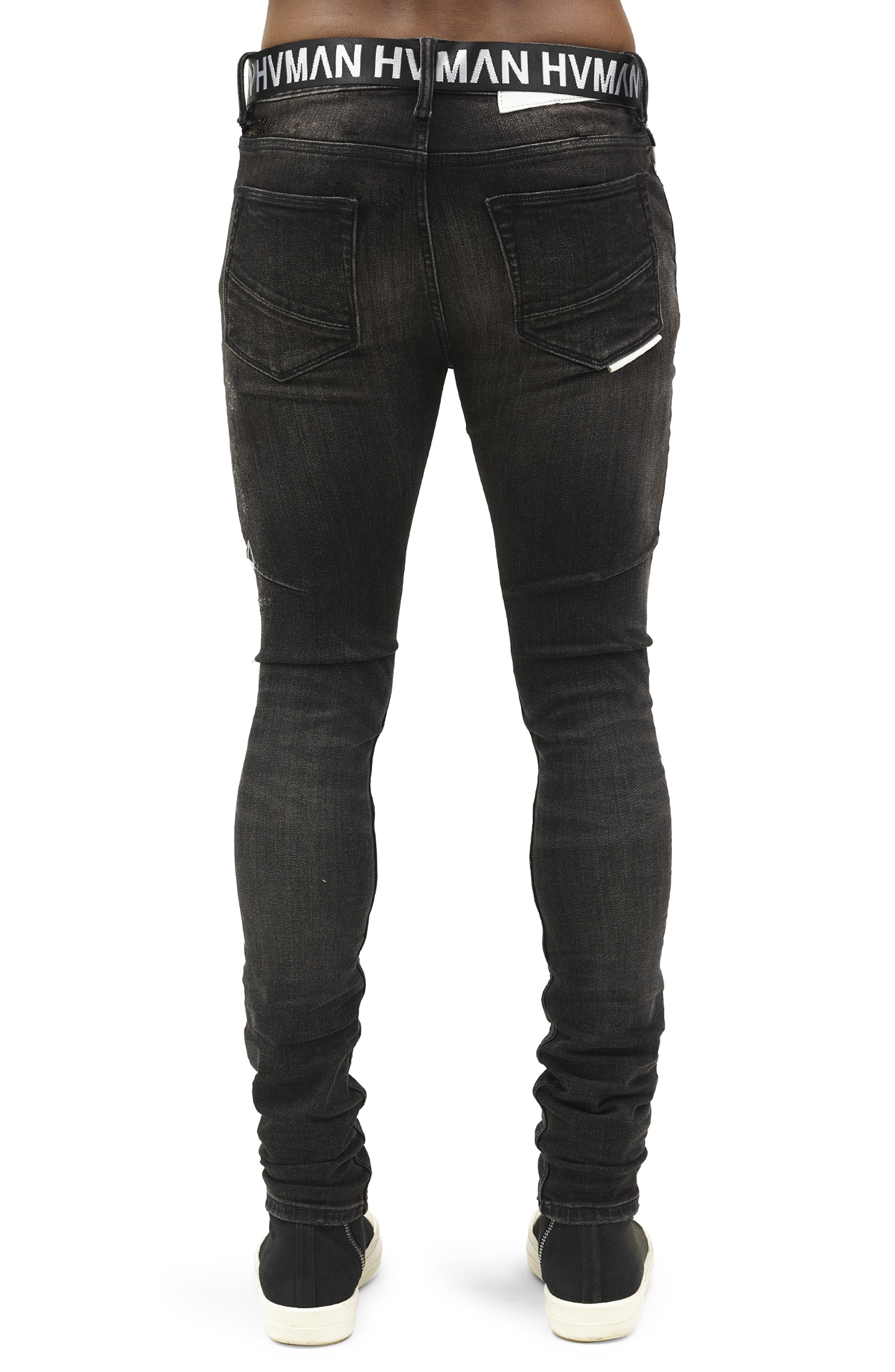 Strat Belted Super Skinny Jeans - image 2