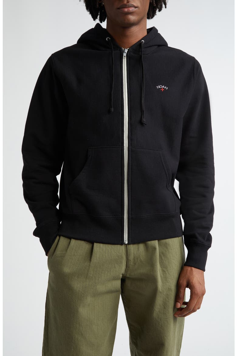 Noah Lightweight Cotton Zip Hoodie (Men) | Nordstrom