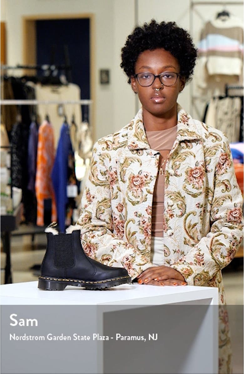 2976 Faux Shearling Chelsea Boot