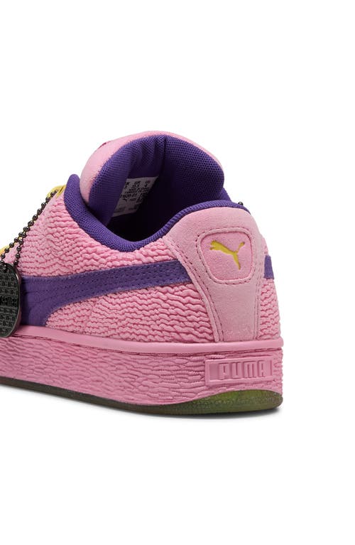 Puma X Tmnt Suede Xl 2 Big Kids' Sneakers In Mauved Out-team Violet