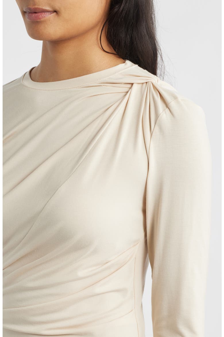 Shoulder Twist Top, Alternate, color, SAND