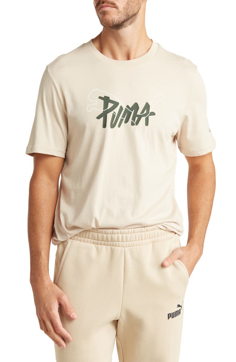 PUMA Dash Logo T-Shirt, Main, color,