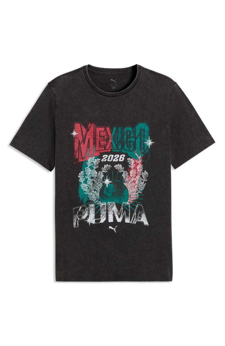 PUMA Fanpack '90s Bespoke Mexico Cotton Graphic T-Shirt, Alternate, color, 