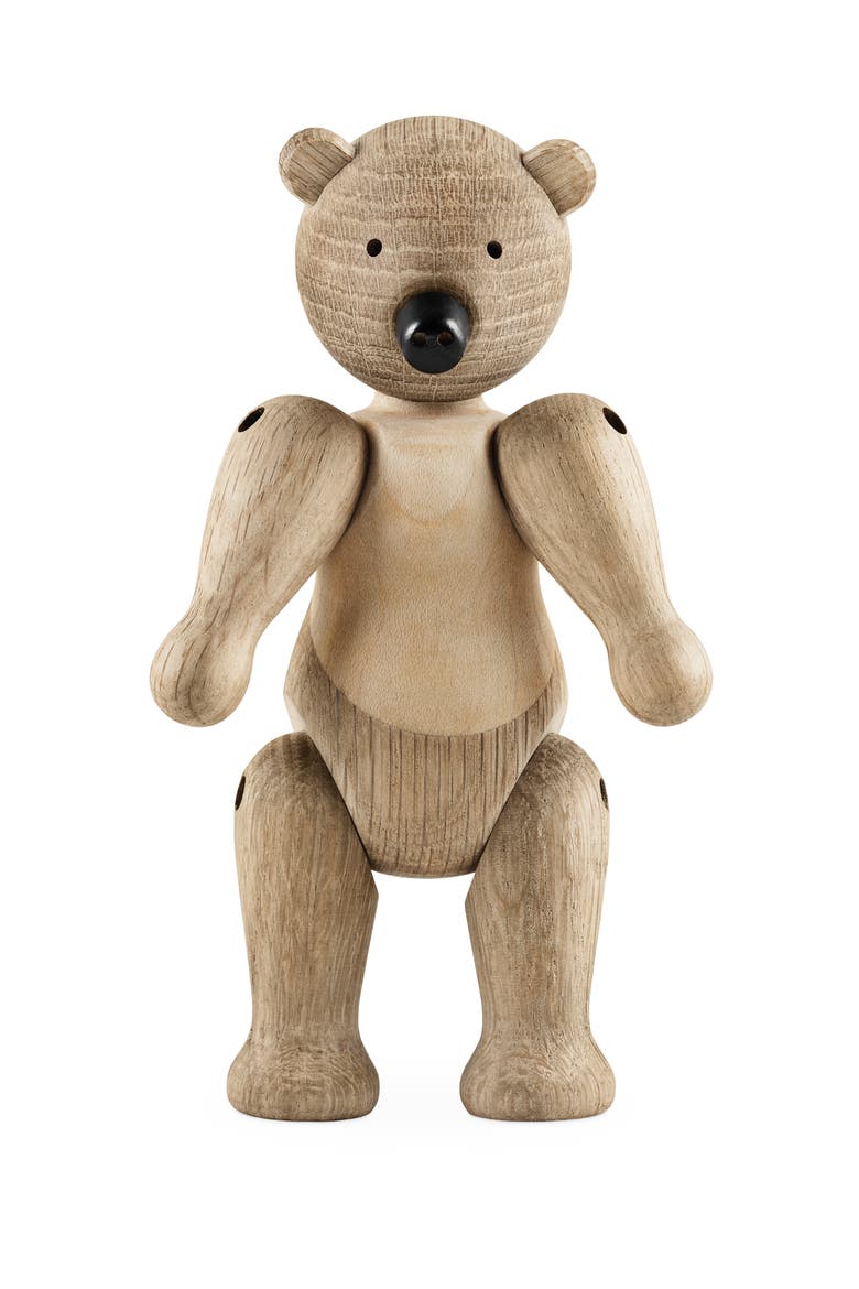 Kay Bojesen Bear Small, Alternate, color, Oak/Maple