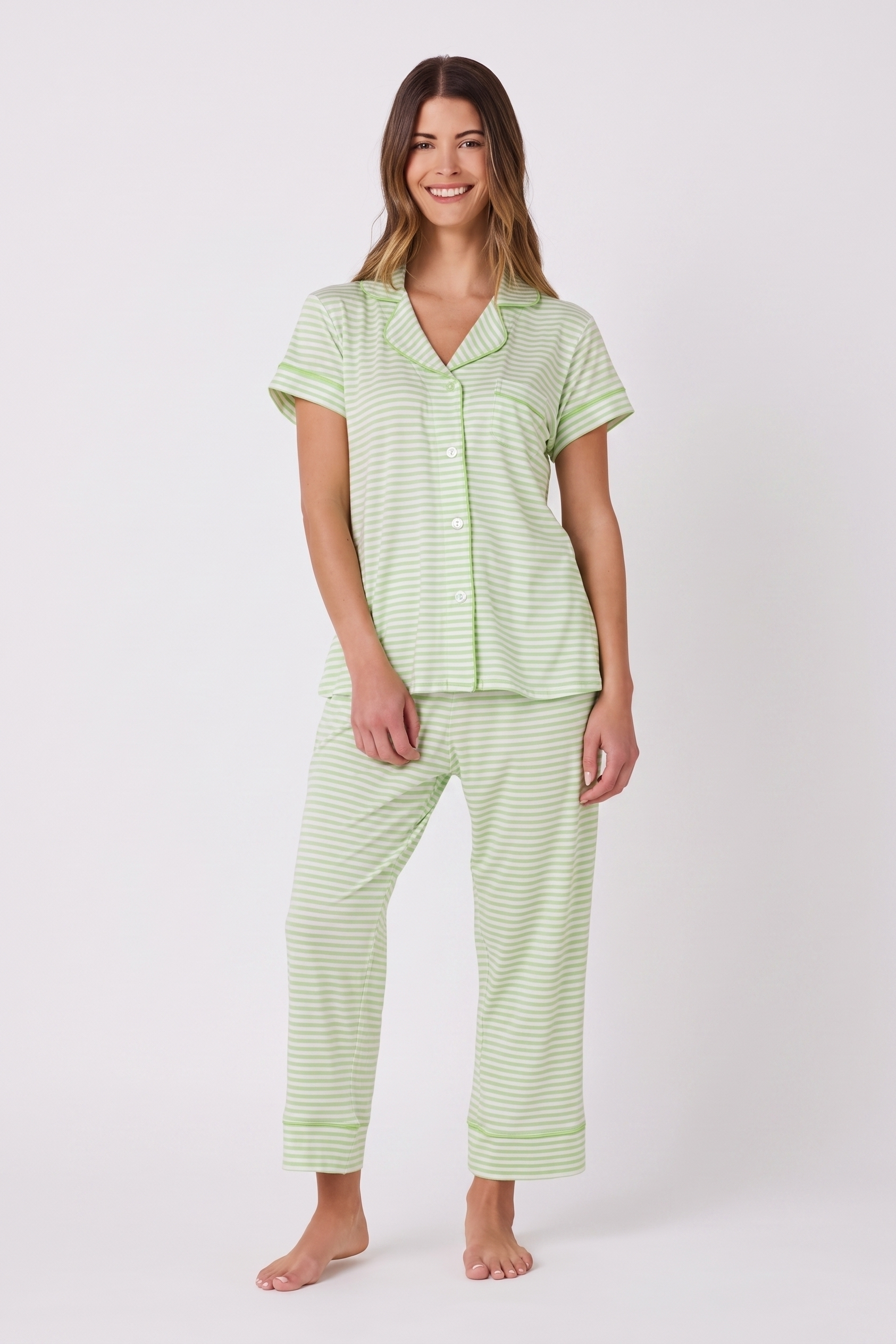 Essential Stripe Pistachio