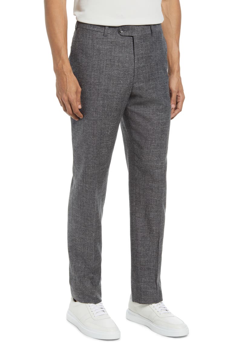 Lazio Slim Fit Wool Blend Suit, Alternate, color, DARK GREY