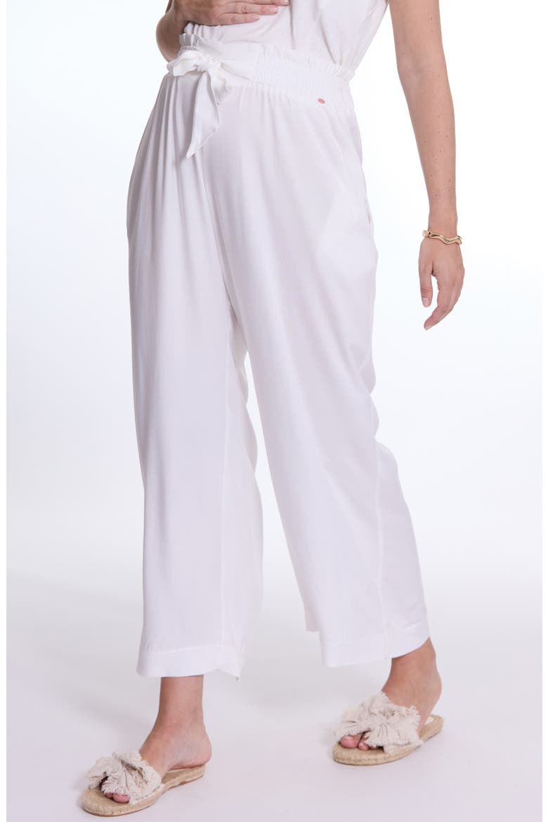 Maternity Pants Sahel, Alternate, color, WHITE