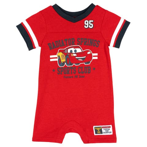 Cars Lightning McQueen Athletic One Piece Romper (Baby)