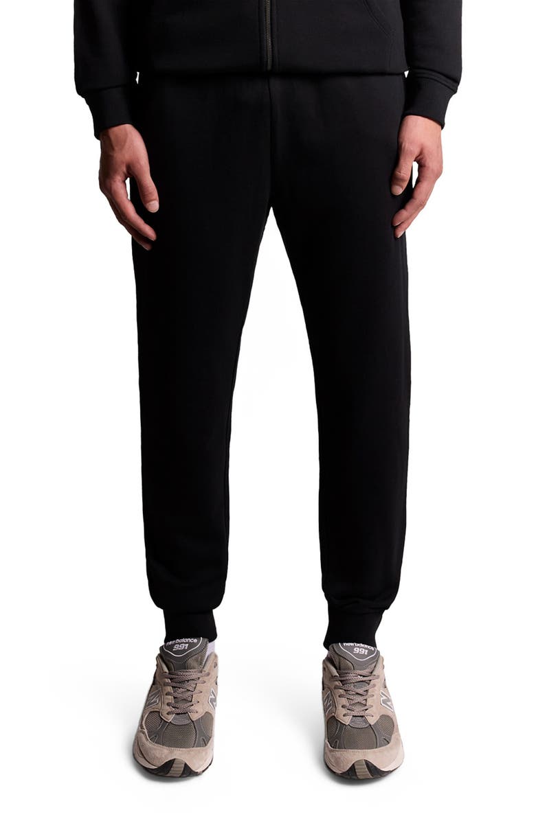 Lyle & Scott Skinny Sweatpants, Alternate, color, Jet Black