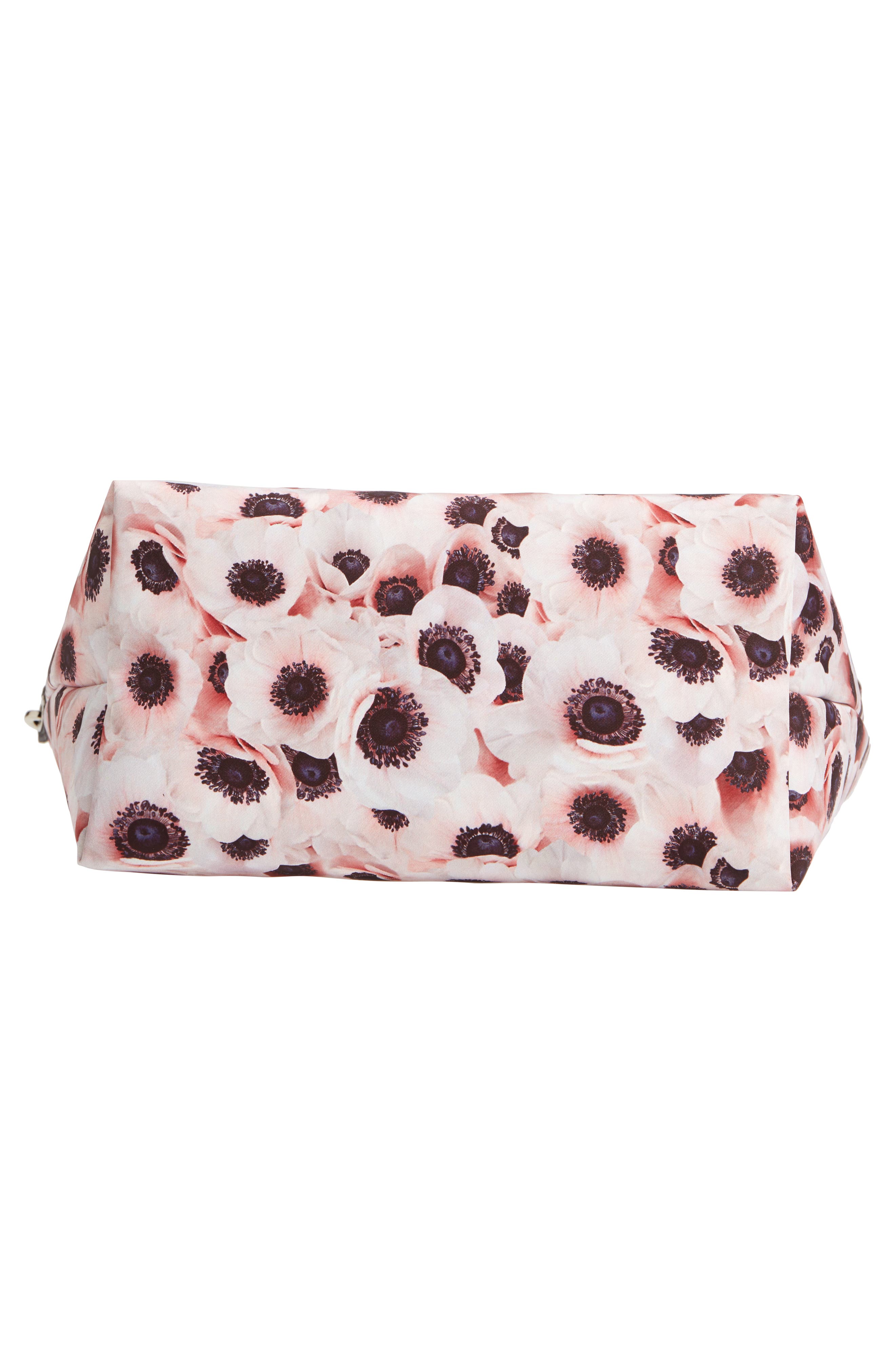 Longchamp Medium Le Pliage Anemone Print Tote, Alternate, color, 