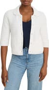 NIC+ZOE Elbow Sleeve Textured Knit Jacket