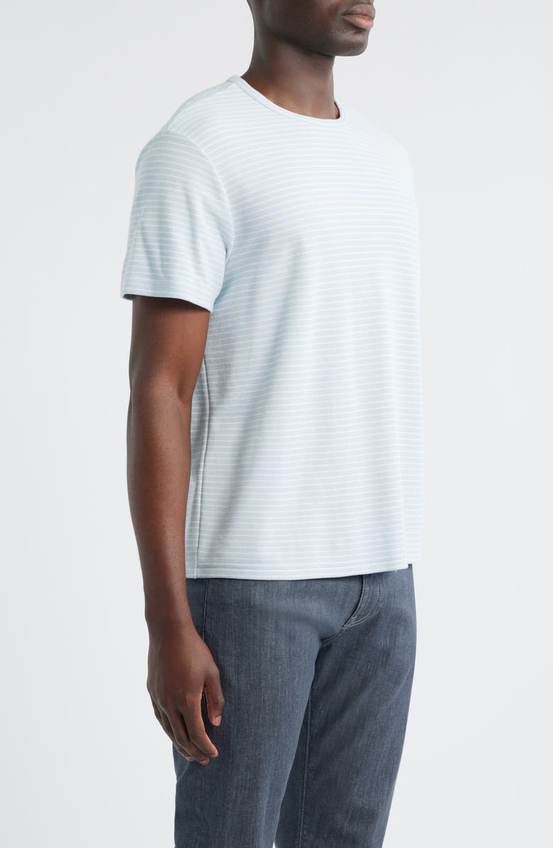 Nordstrom Feeder Stripe Cotton T-Shirt, Alternate, color, Blue Paul Stripe