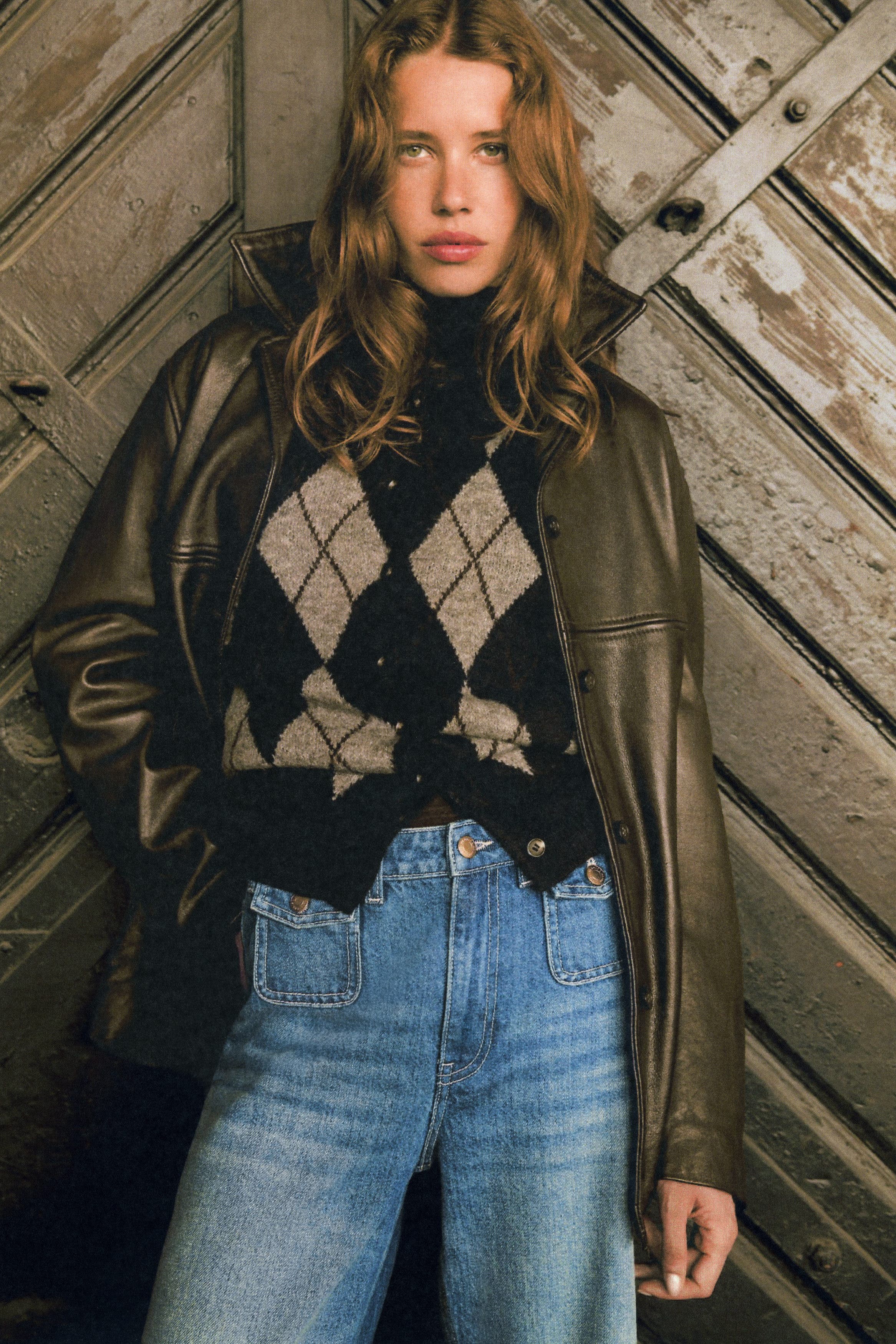 Wide high jeans - image 4