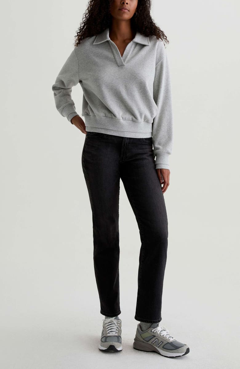 AG Sandra Slim Straight Leg Jeans, Alternate, color, Nebula