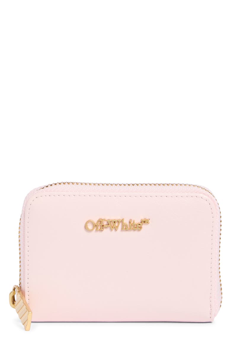 Small Zip Wallet, Main, color, ICE PINK