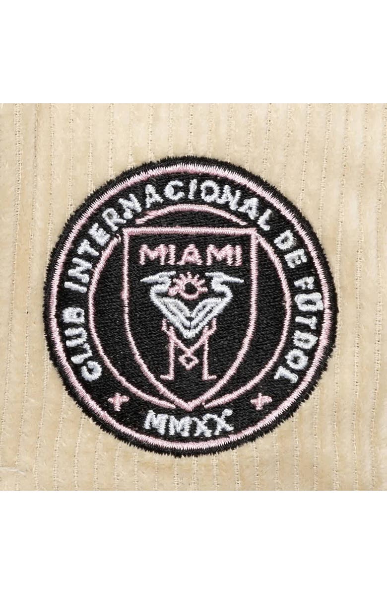 Mitchell & Ness Men's Mitchell & Ness Cream Inter Miami CF Corduroy Off Pro Crown Adjustable Hat, Alternate, color, Cream