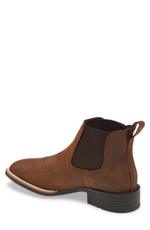 Ariat Booker Ultra Chelsea Boot In Brown