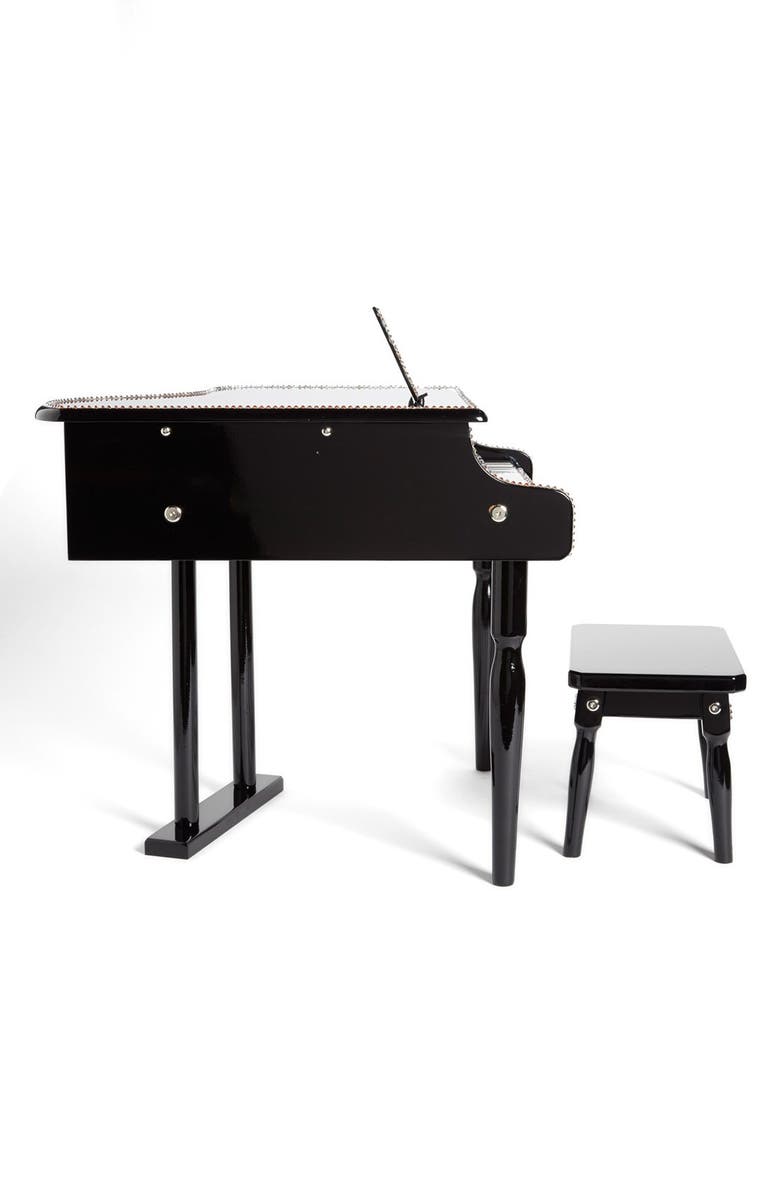 Glitzy Bella Miniature Baby Grand Piano & Bench, Alternate, color,