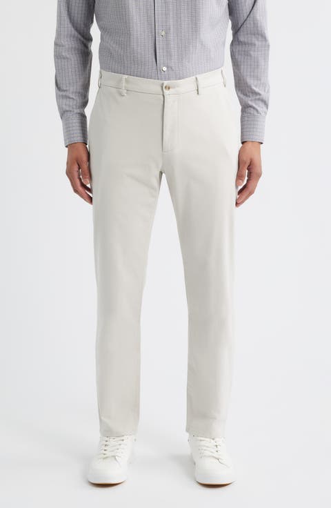 Signature Sateen Flat Front Pants