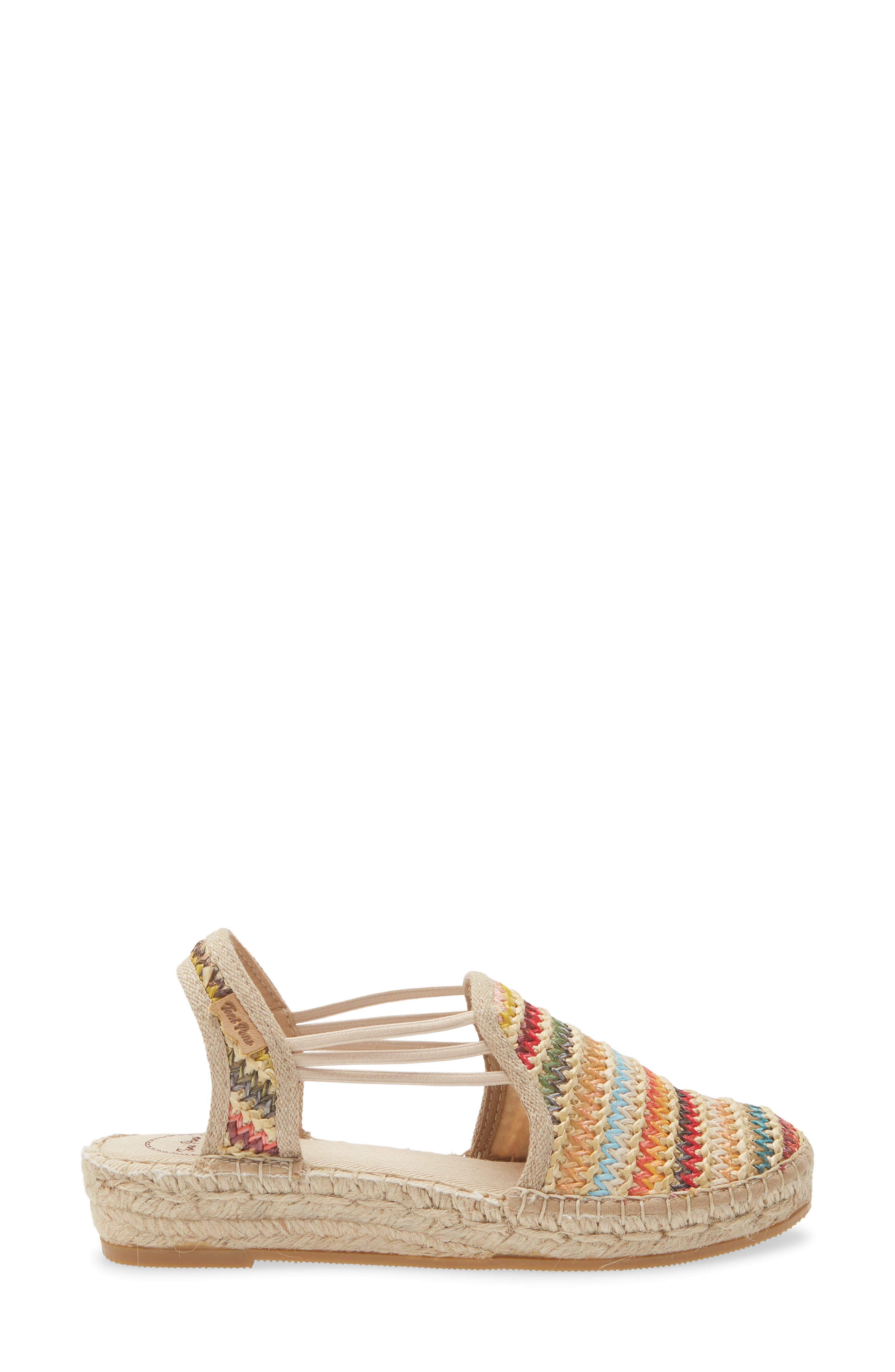 Toni Pons Noa Espadrille Flat, Alternate, color, Beige Multi