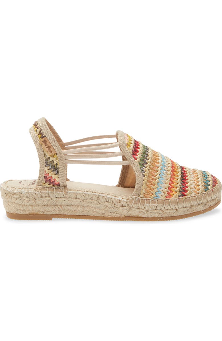 Toni Pons Noa Espadrille Flat, Alternate, color, Beige Multi