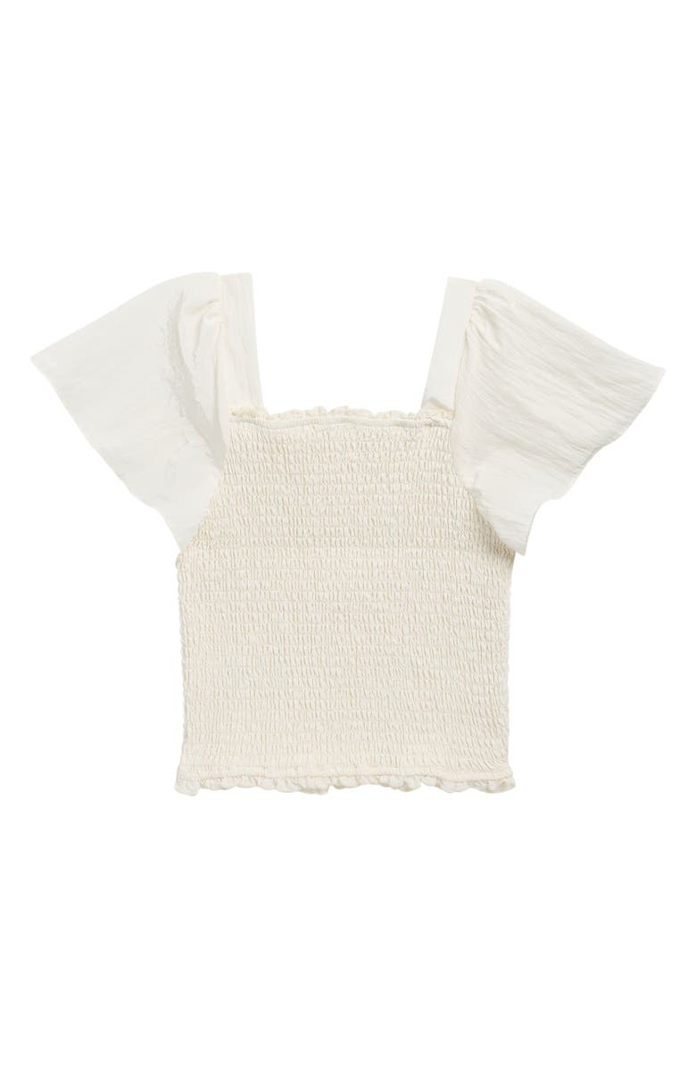 Walking on Sunshine Kids' Smock Top, Alternate, color, Ivory