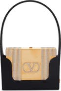 Valentino Garavani Minaumorphe Minaudière Crystal Embelllished Convertible Clutch
