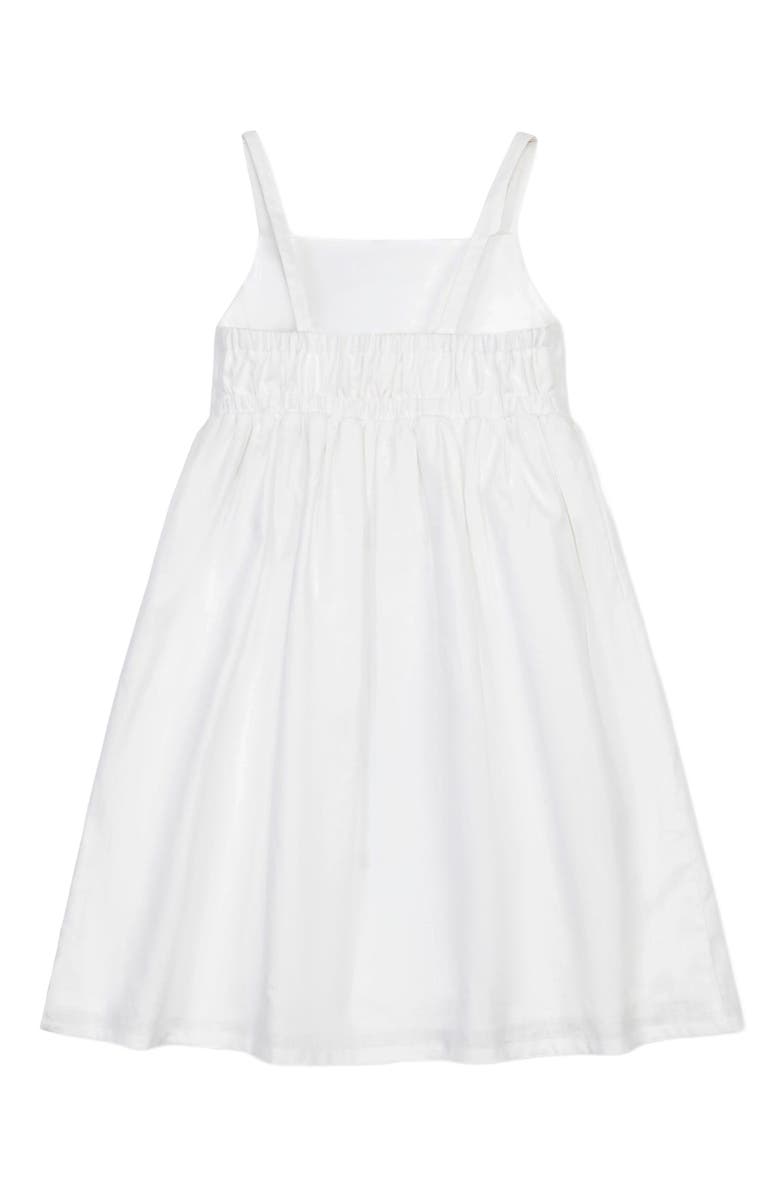 Hope & Henry Girls' Sleeveless Bow Front Linen Sundress, Infant, Alternate, color, 