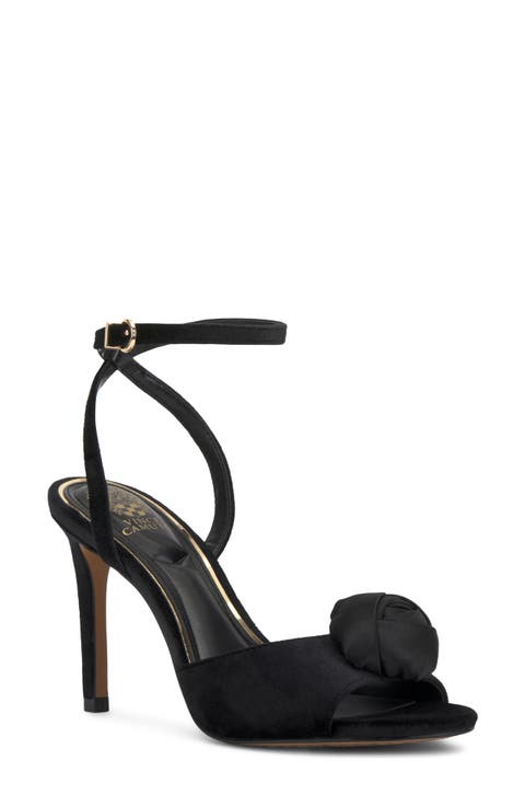 Aisven Rosette Ankle Strap Sandal