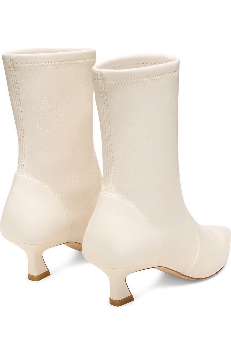 Stuart Weitzman Vinnie Bootie 50, Alternate, color, Cream.
