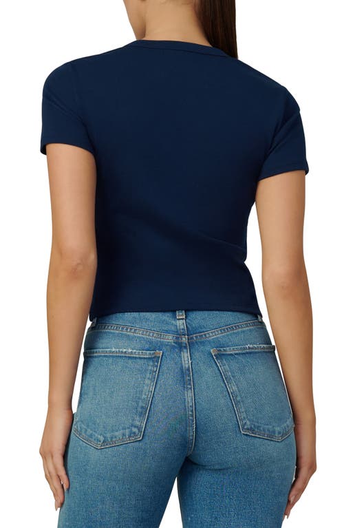Joe's The Baby Tee In Navy