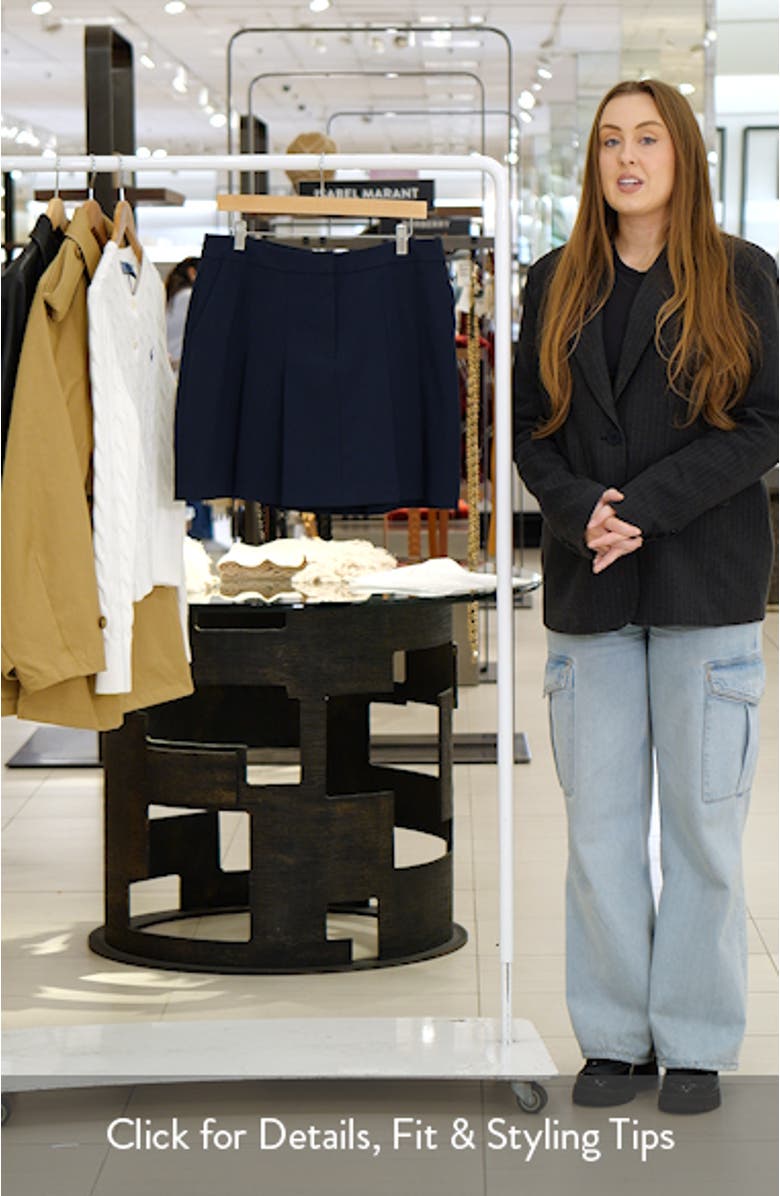 Pleat Miniskirt, sales video thumbnail