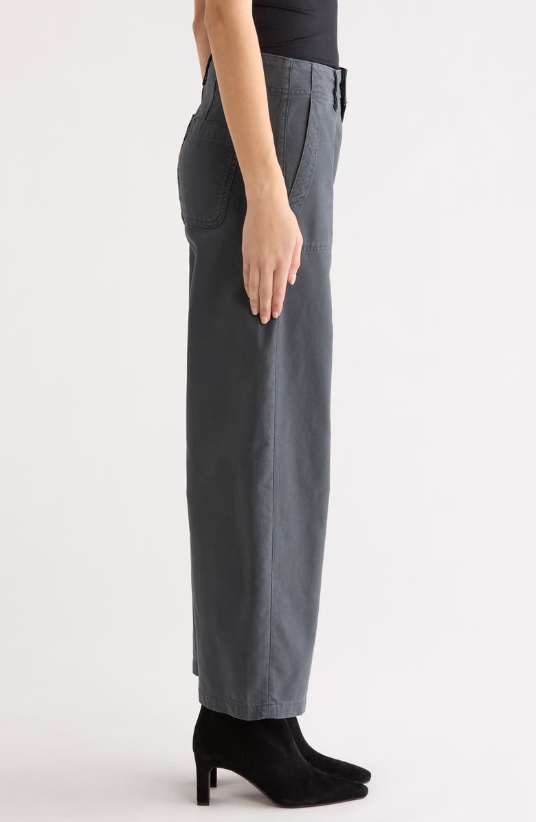 PAIGE Arellia High Waist Barrel Jeans, Alternate, color, Vintage Dark Cobblestone