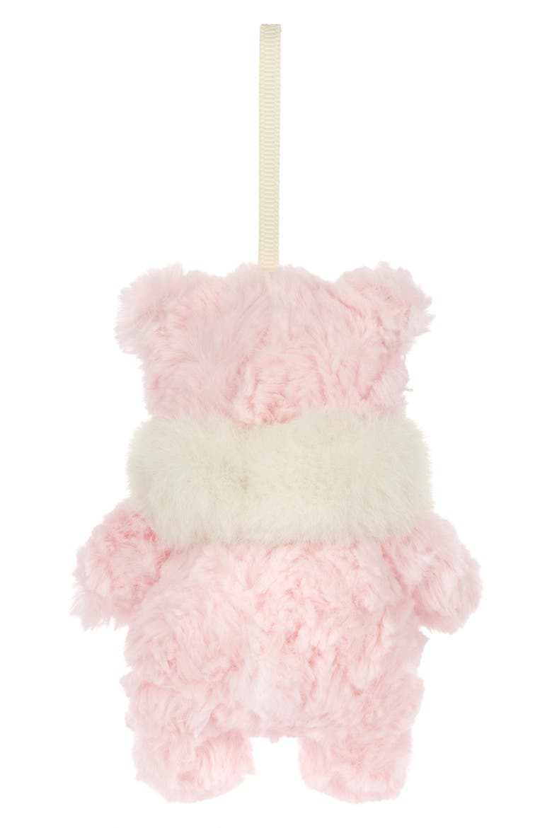 Leola Bear Winter Warmer Decoration, Alternate, color, PINK