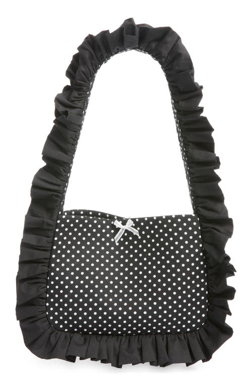 Baggy London Baguette Shoulder Bag In Gray