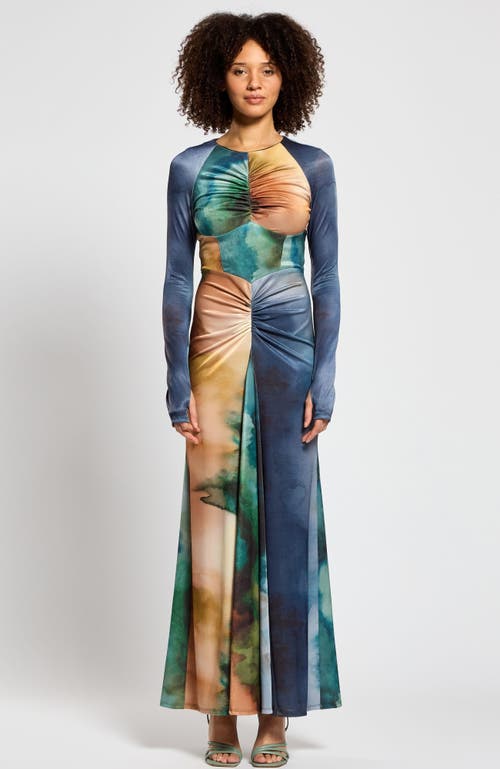 Daska Cordelia Dress in Blur Print at Nordstrom, Size X-Small