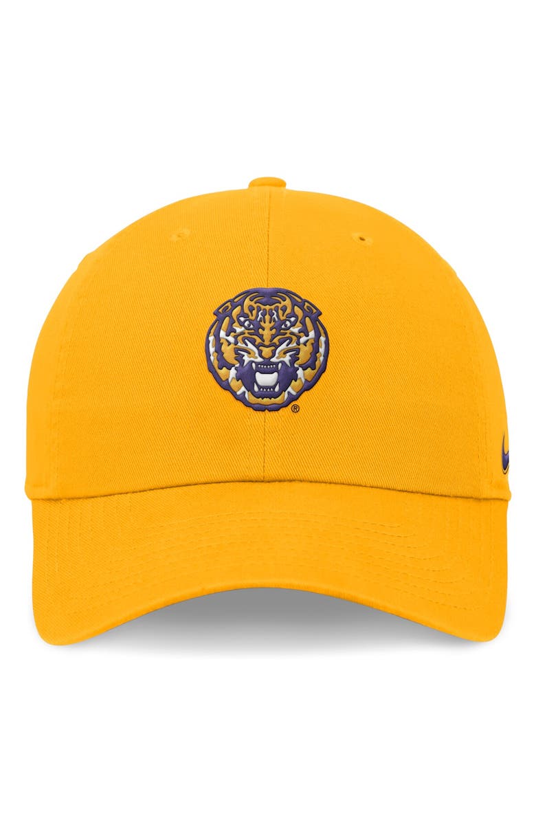 Nike Men's Nike Gold LSU Tigers 2024 On-Field Club Adjustable Hat, Alternate, color, 