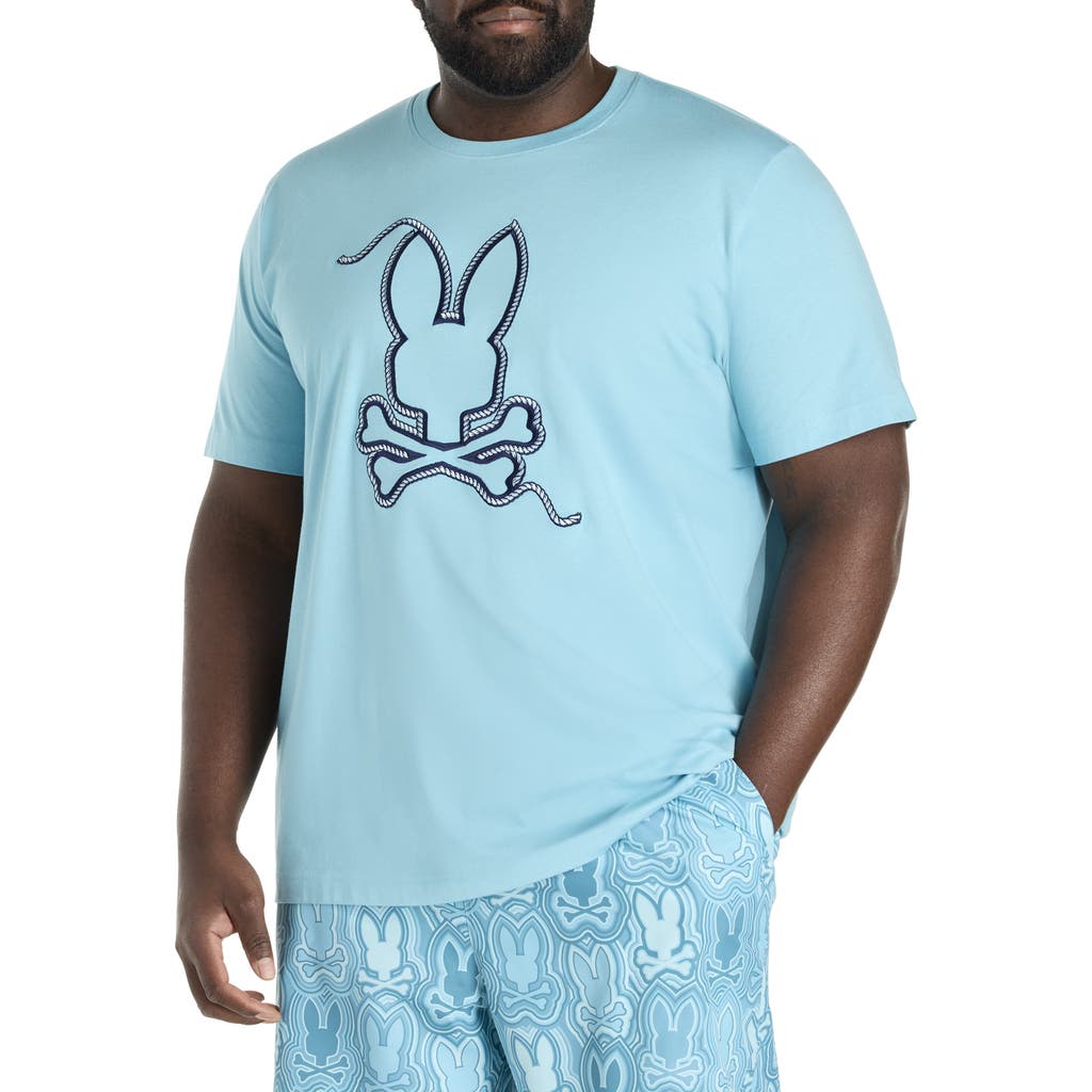 Psycho Bunny Cyrus Embroidered Pima Cotton T-shirt