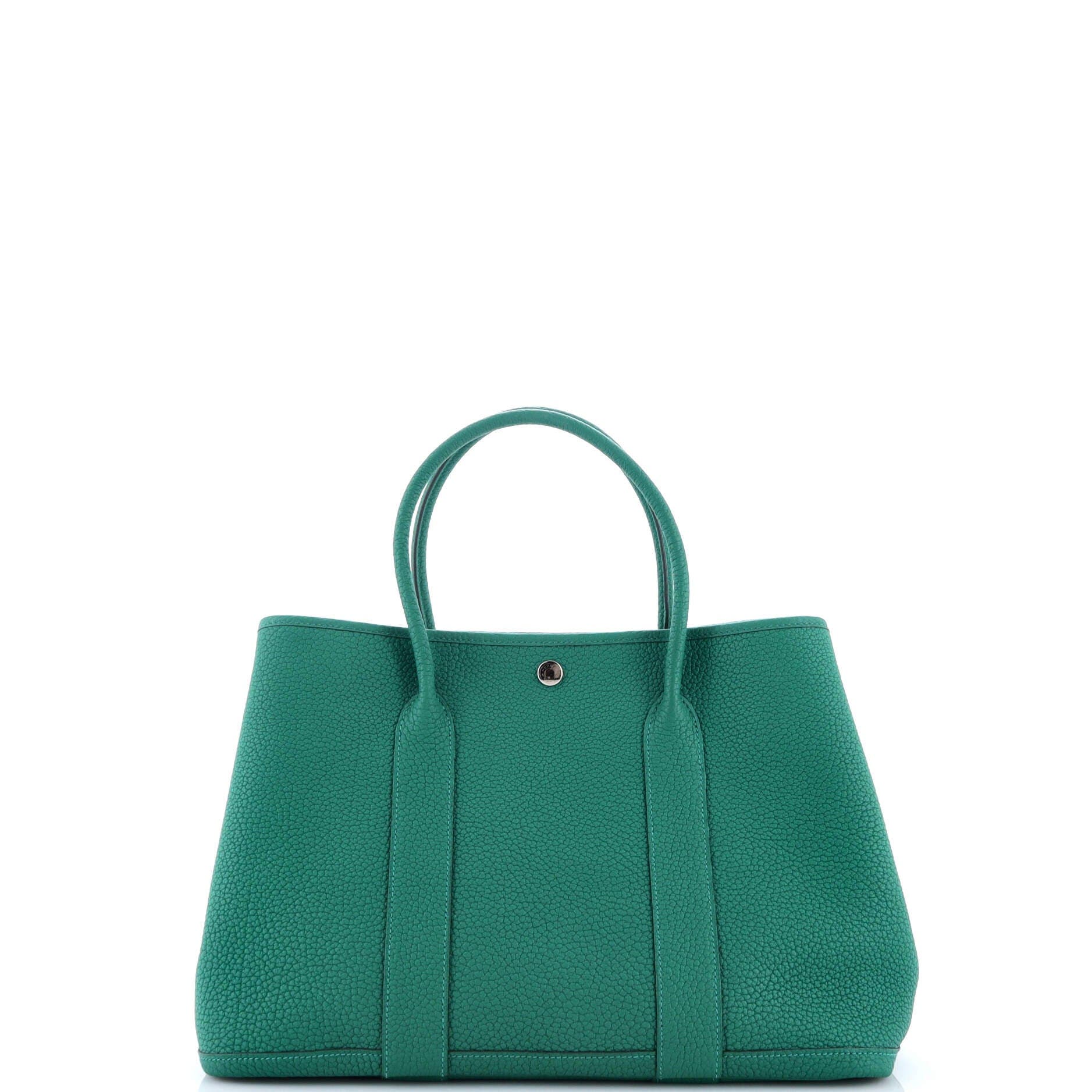 Pre-Owned Hermes Garden Party Tote Leather 36, Alternate, color, 