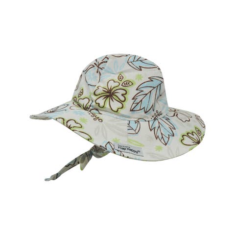 Girls UPF 50+ UV Blocking Wide Brim Floppy Sun Hat