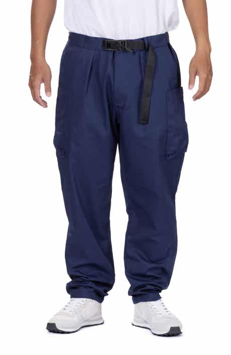VAST Belted Twill Cargo Pants