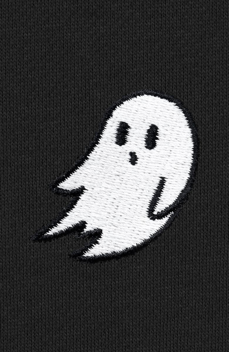 Dalix Ghost Midweight Fleece Classic Hooded Sweatshirt, Alternate, color, Black