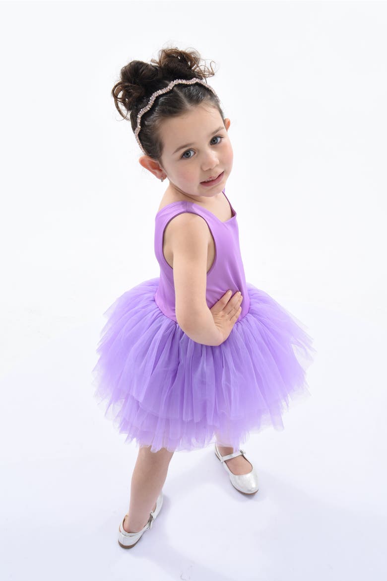 Solid Color Tutu Dress, Alternate, color, Purple