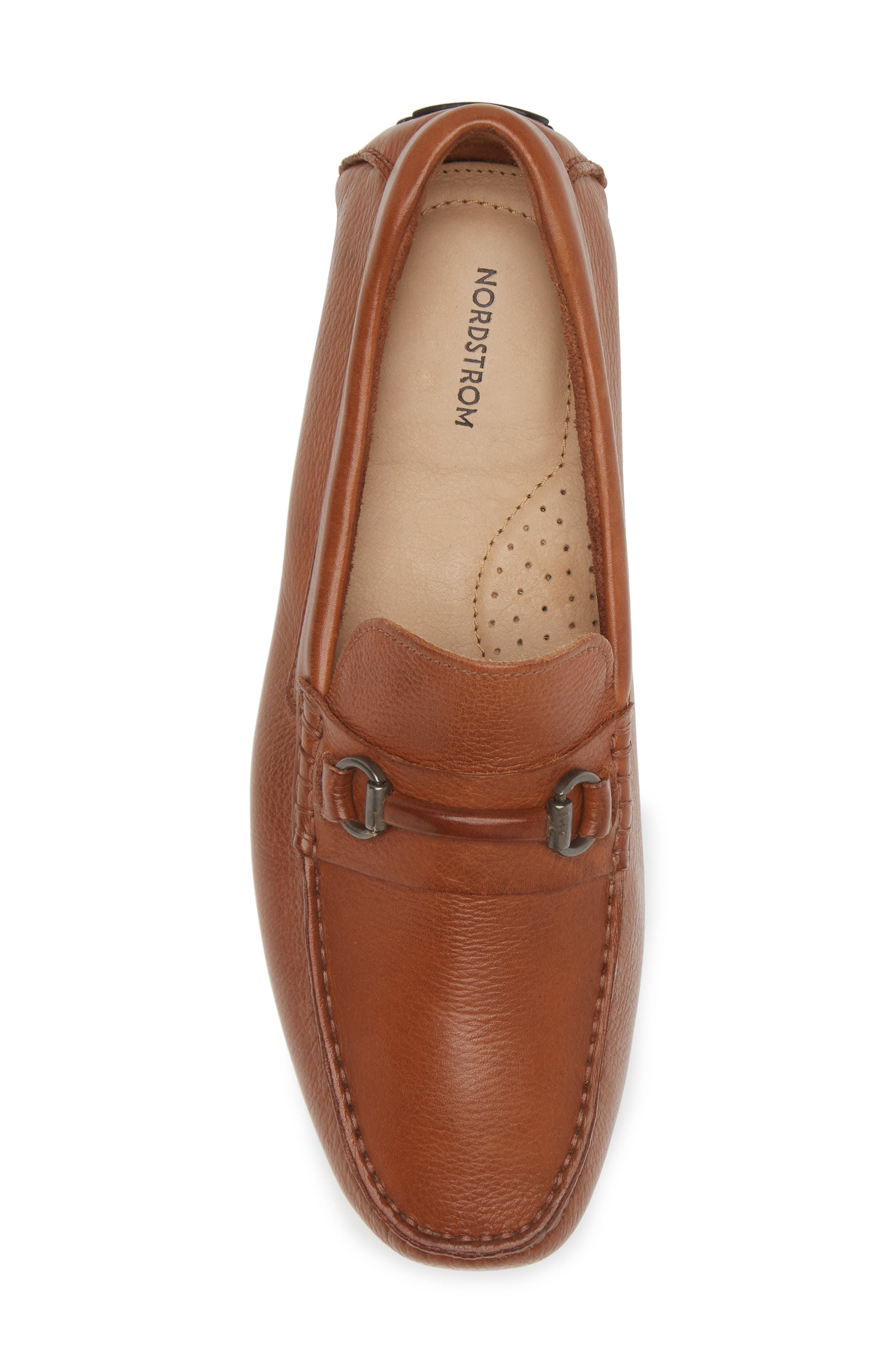 Corbin Bit Driving Loafer, Alternate, color, TAN SADDLE