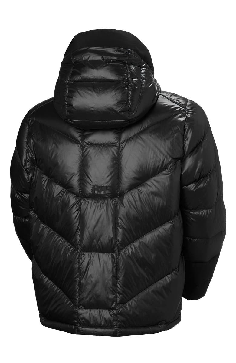 Helly Hansen Village Water Repellent 600 Fill Power Down Jacket, Alternate, color, Black