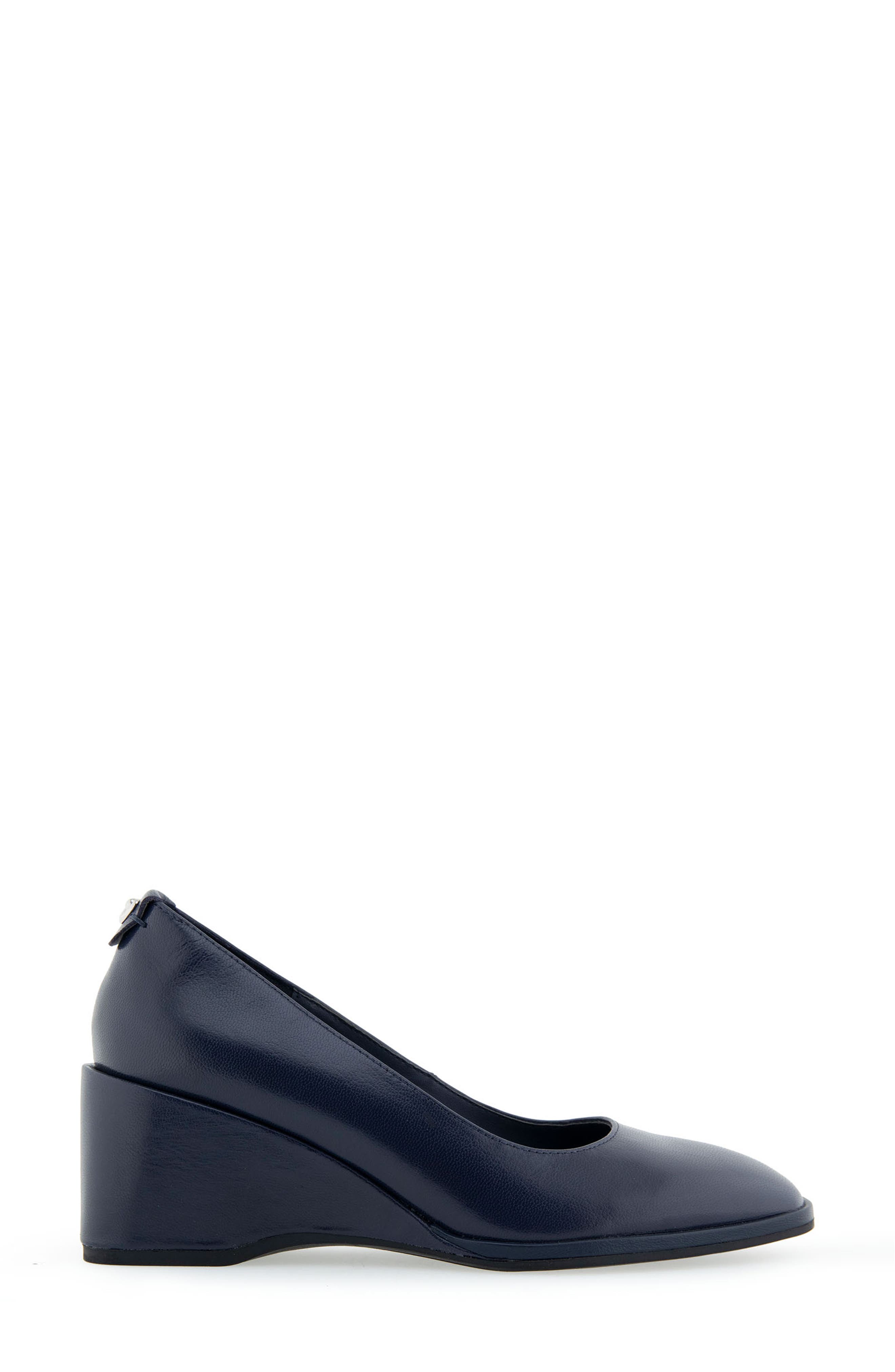 Aurora Wedge Pump, Alternate, color, NAVY LEATHER