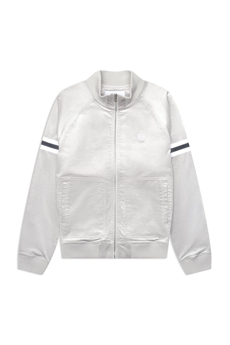 Cordurato Track Jacket, Alternate, color, QUIET GREY