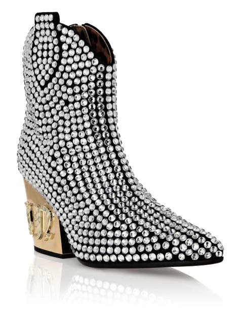 Boots High Heels Mid Gothic Plein Women