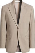 Nordstrom Henrik Trim Fit Solid Stretch Wool Suit Jacket