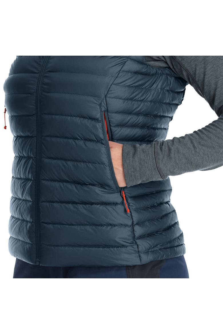 Microlight Down Vest - Women's, Alternate, color, Orion Blue